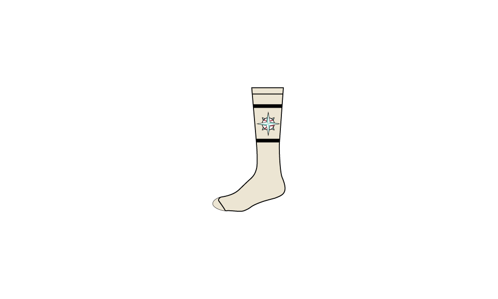 KC Prodigy Baseball HS - Cream Sock