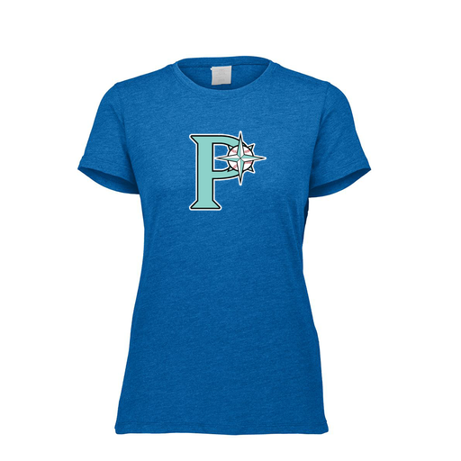 [3067.U55.XS-LOGO1] Ladies Ultra-blend T-Shirt (Female Adult XS, Royal, Logo 1)