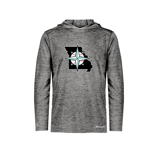 [FOLHCGBK-AS-LOGO2] Decker Men's Charge Hoodie (Adult S, Black, Logo 2)