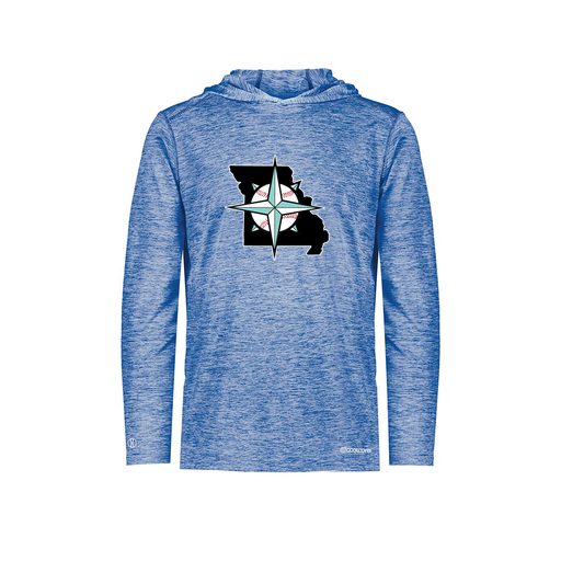 [FOLHCGRY-AS-LOGO2] Decker Men's Charge Hoodie (Adult S, Royal, Logo 2)